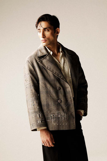 HAND CRAFTED QUILTED PEA-COAT (Women)
